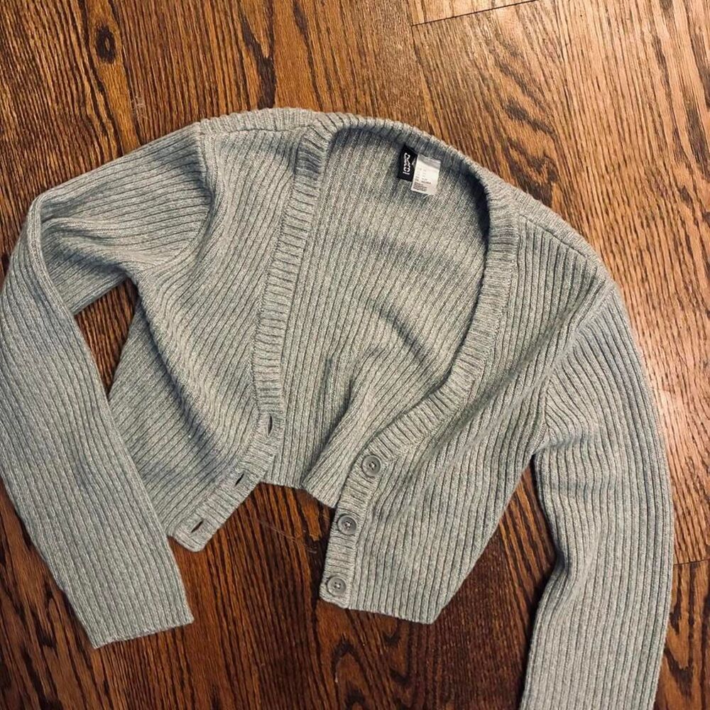 H-m Women's Grey Cardigan